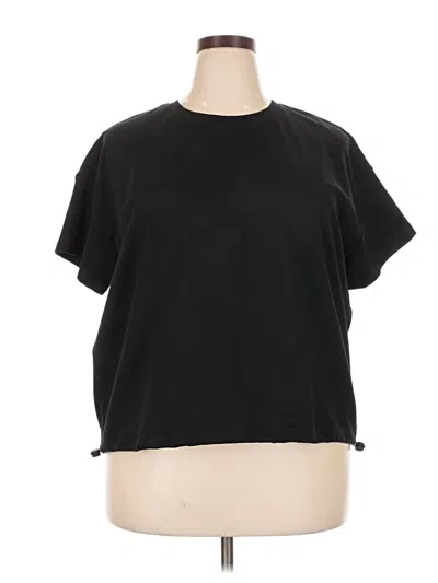Pre-owned Ideology Short Sleeve T-shirt In Black