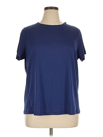 Ideology Short Sleeve T-shirt In Blue