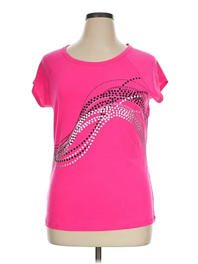 Pre-owned Ideology Short Sleeve T-shirt In Pink