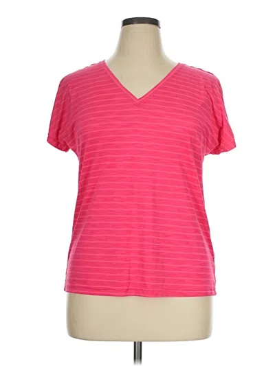 Pre-owned Ideology Short Sleeve T-shirt In Pink