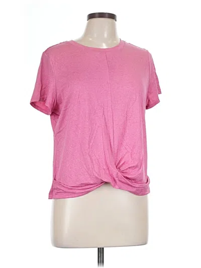 Pre-owned Ideology Short Sleeve T-shirt In Pink