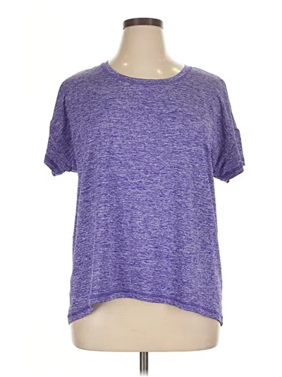 Pre-owned Ideology Short Sleeve T-shirt In Purple