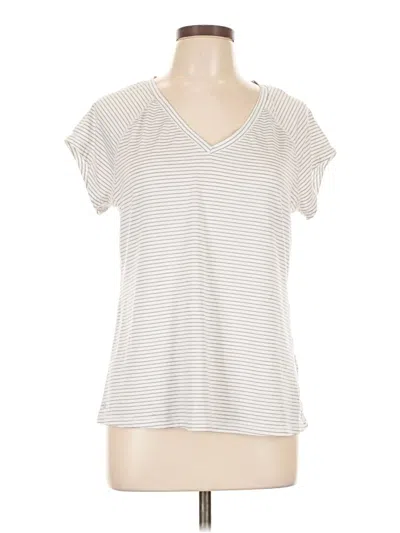 Pre-owned Ideology Short Sleeve T-shirt In Silver