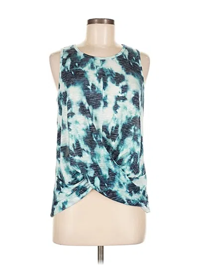 Pre-owned Ideology Sleeveless Blouse In Blue