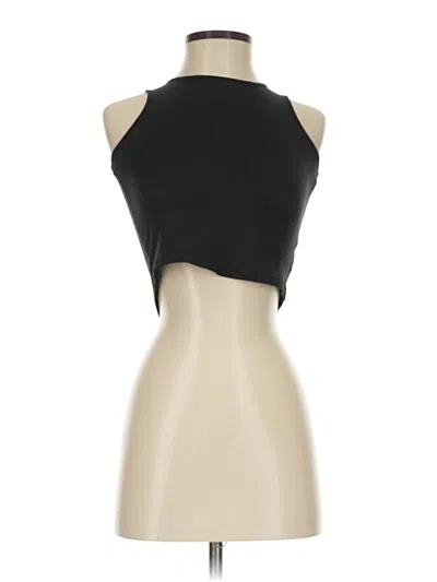 Pre-owned Ideology Sleeveless Top Black Halter Neckline Tops