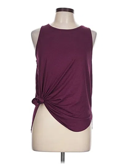 Pre-owned Ideology Sleeveless T-shirt In Burgundy