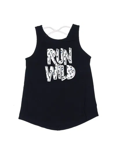 Pre-owned Ideology Kids' Tank Top Black Halter Neckline Tops