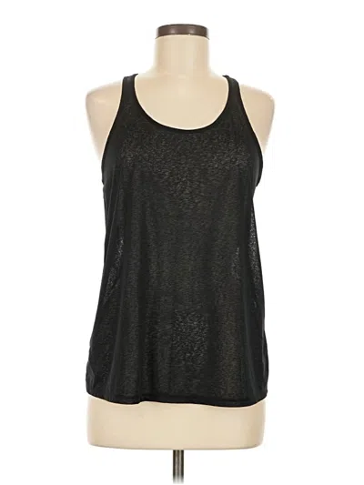 Pre-owned Ideology Tank Top Black Halter Neckline Tops