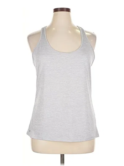 Pre-owned Ideology Tank Top Gray Halter Neckline Tops