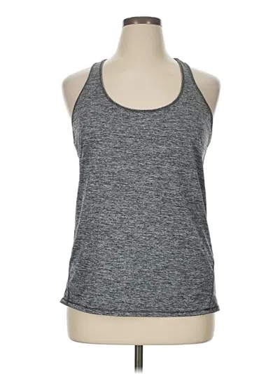 Pre-owned Ideology Tank Top Gray Halter Neckline Tops
