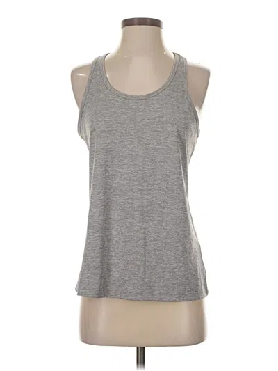 Pre-owned Ideology Tank Top Gray Halter Neckline Tops