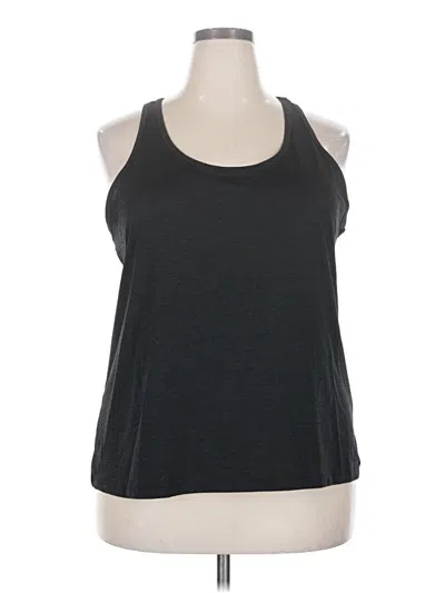 Pre-owned Ideology Tank Top Gray Halter Neckline Tops