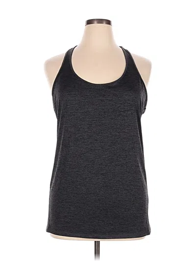 Pre-owned Ideology Tank Top Gray Halter Neckline Tops
