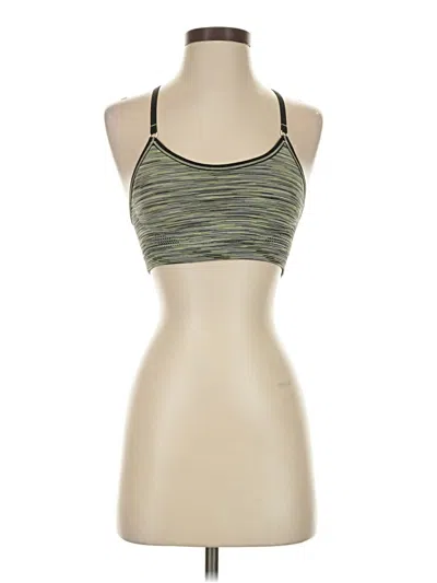 Pre-owned Ideology Tank Top Green Halter Neckline Tops