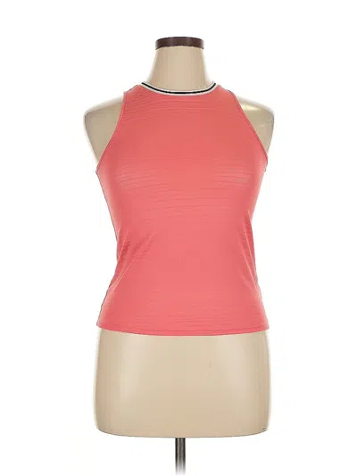 Pre-owned Ideology Tank Top Orange Halter Neckline Tops