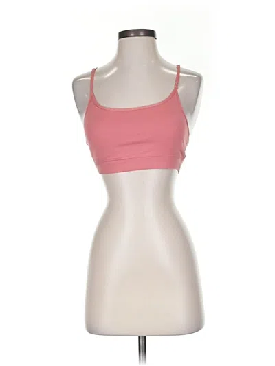 Pre-owned Ideology Tank Top Pink Strapless Neckline Tops