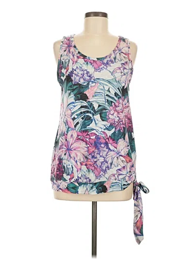 Pre-owned Ideology Tank Top Purple Halter Neckline Tops