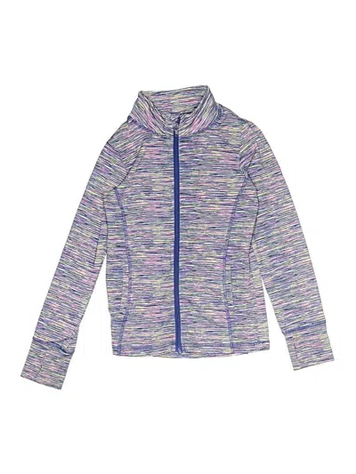 Pre-owned Ideology Kids' Track Jacket In Purple
