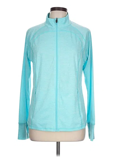 Pre-owned Ideology Track Jacket In Teal