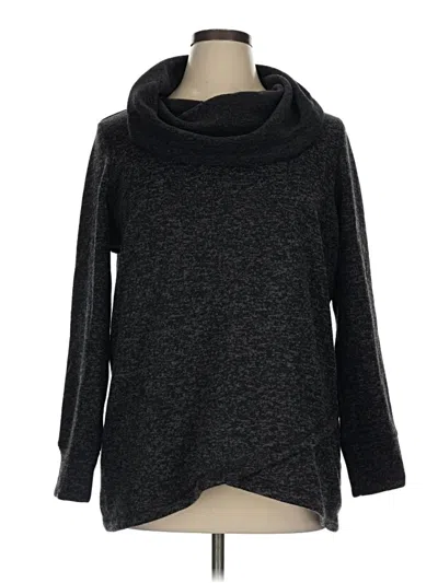 Pre-owned Ideology Turtleneck Sweater In Black