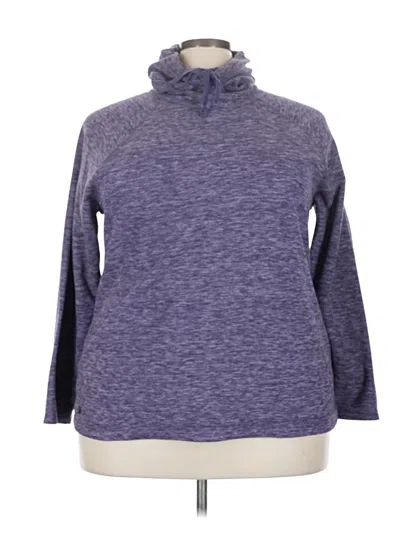 Pre-owned Ideology Turtleneck Sweater In Purple