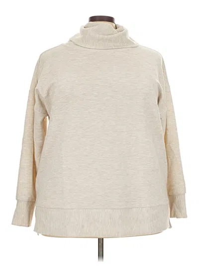 Pre-owned Ideology Turtleneck Sweater In Tan