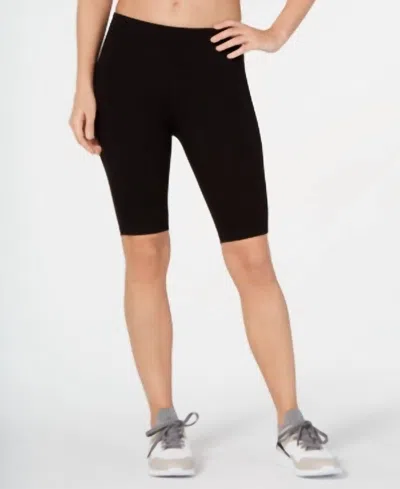 Ideology Women's Activewear Compression Shorts In Black