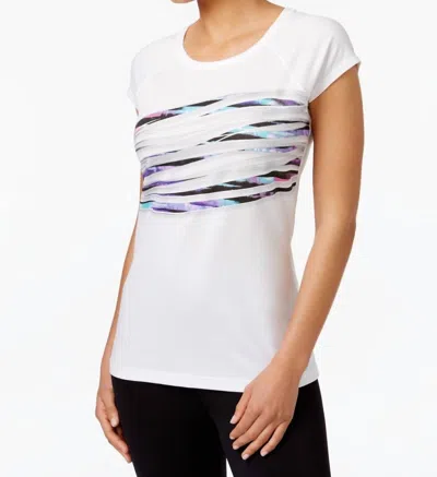 Ideology Women's Graphic Performance T-shirt In Bright White