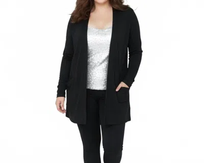 Ideology Women's Open Cardigan In Black