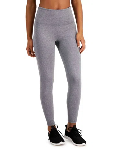 Ideology Women's Sweat Set 7/8 Length Leggings In Gray In Blue