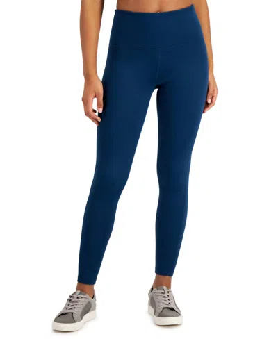 Ideology Women's Sweat Set 7/8 Length Leggings In Moonlit Ocean In Blue