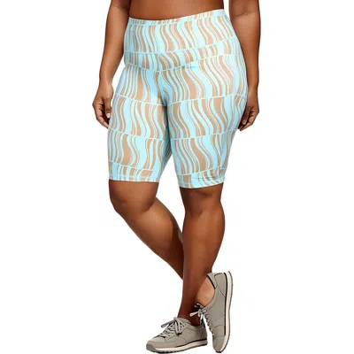 Ideology Womens Printed Manmade Bike Short