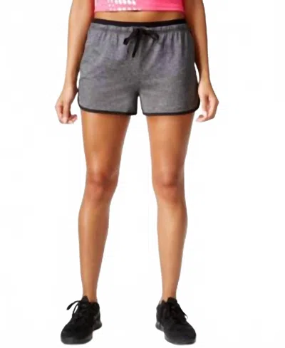 Ideology Womens Rapidry Training Shorts In Black In Gray