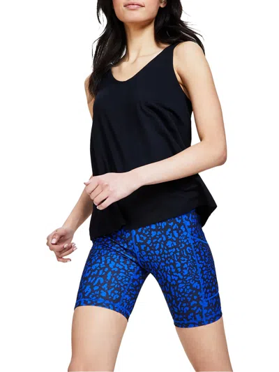 Ideology Womens Solid Rayon Tank Top In Black