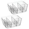 Idesign 8-section Makeup Organizer