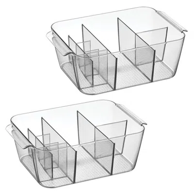 Idesign 8-section Makeup Organizer