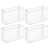 Idesign Adhesive Organizer Bin For Kitchen In Transparent