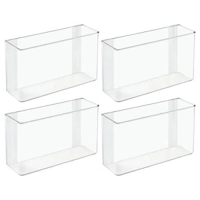 Idesign Adhesive Organizer Bin For Kitchen In Transparent
