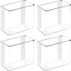 Idesign Adhesive Organizer Bin For Kitchen In Transparent