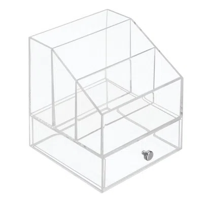 Idesign Cosmetic Palette Organizer With Drawer For Vanity Or Cabinet
