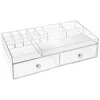 Idesign Divided Makeup Organizer With Drawers For Bathroom Countertop