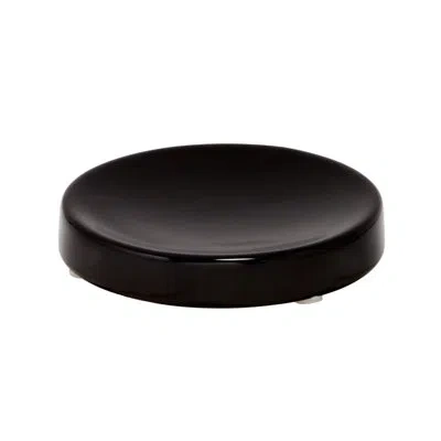 Idesign Eco Vanity Ceramic Soap Dish In Matte Black