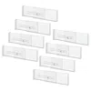 Idesign Expandable Plastic Deep Drawer Dividers - 8 Ct