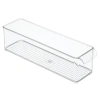 Idesign Kitchen Binz Bpa-free Plastic Deep Stackable Organizer With Handles, Clear In Clear