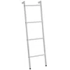 Idesign Light Gray Metal Blanket & Towel Wall Ladder Rack