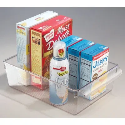 Idesign Linus Pullz Can Organizer In Clear