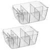 Idesign 8-section Makeup Organizer