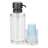 Idesign Mouthwash Caddy With Cup Holder - Clear/black In Multi