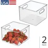 Idesign Pantry Storage Bin With Handles In Transparent