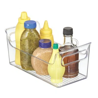 Idesign Plastic Condiment Caddy In Clear